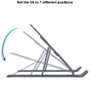 Tooq Soporte Elevador de Aluminio Plegable Gris TQLRS0035-AL-G